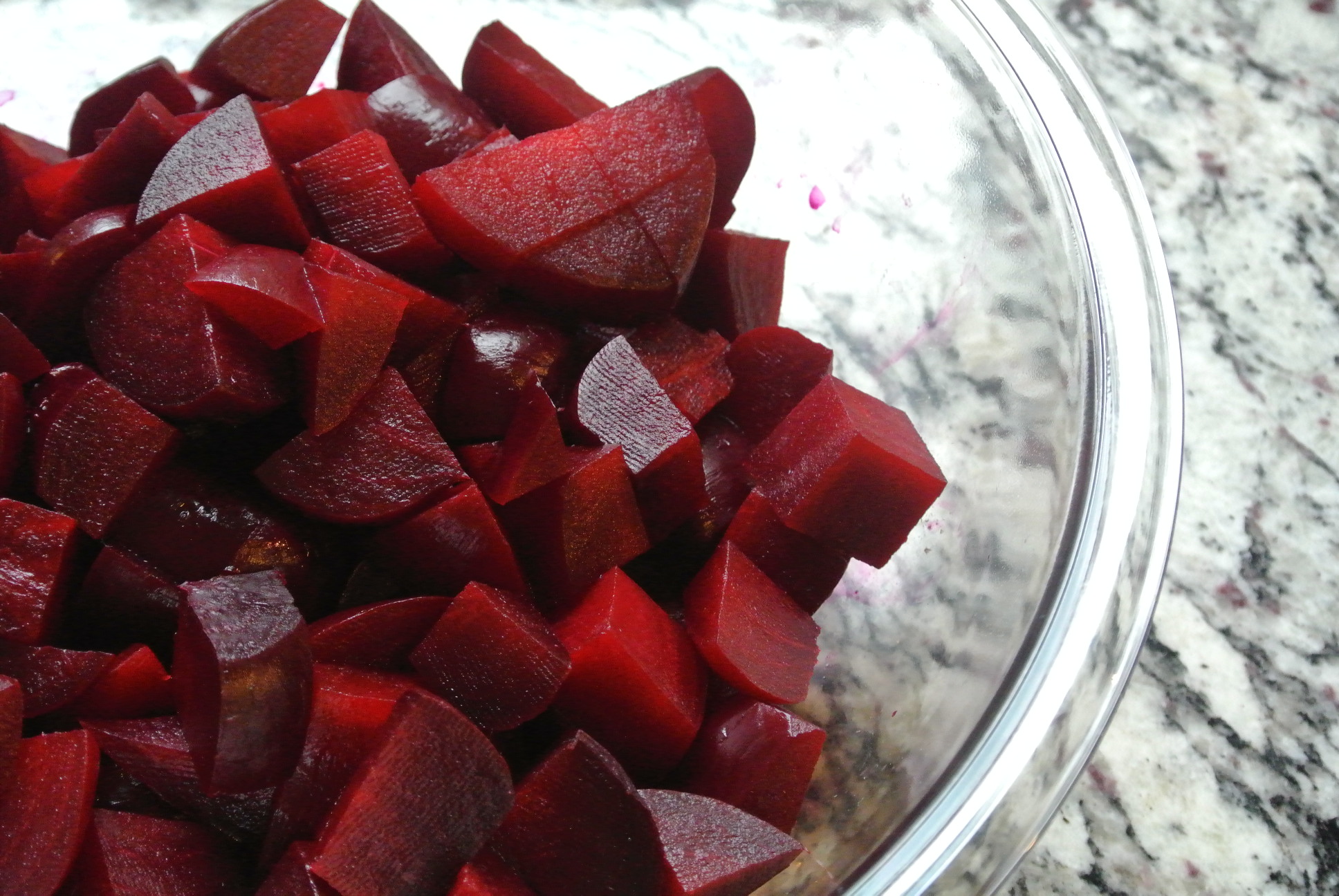 Cubed Pickled Beets