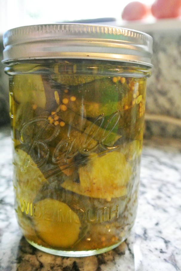 Organic Canning Bread and Butter Pickles Recipe