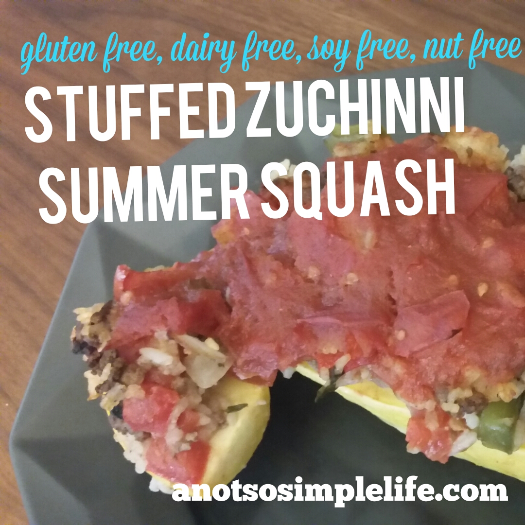 What to do with a giant yellow squash - Stuffed Squash/Zucchini