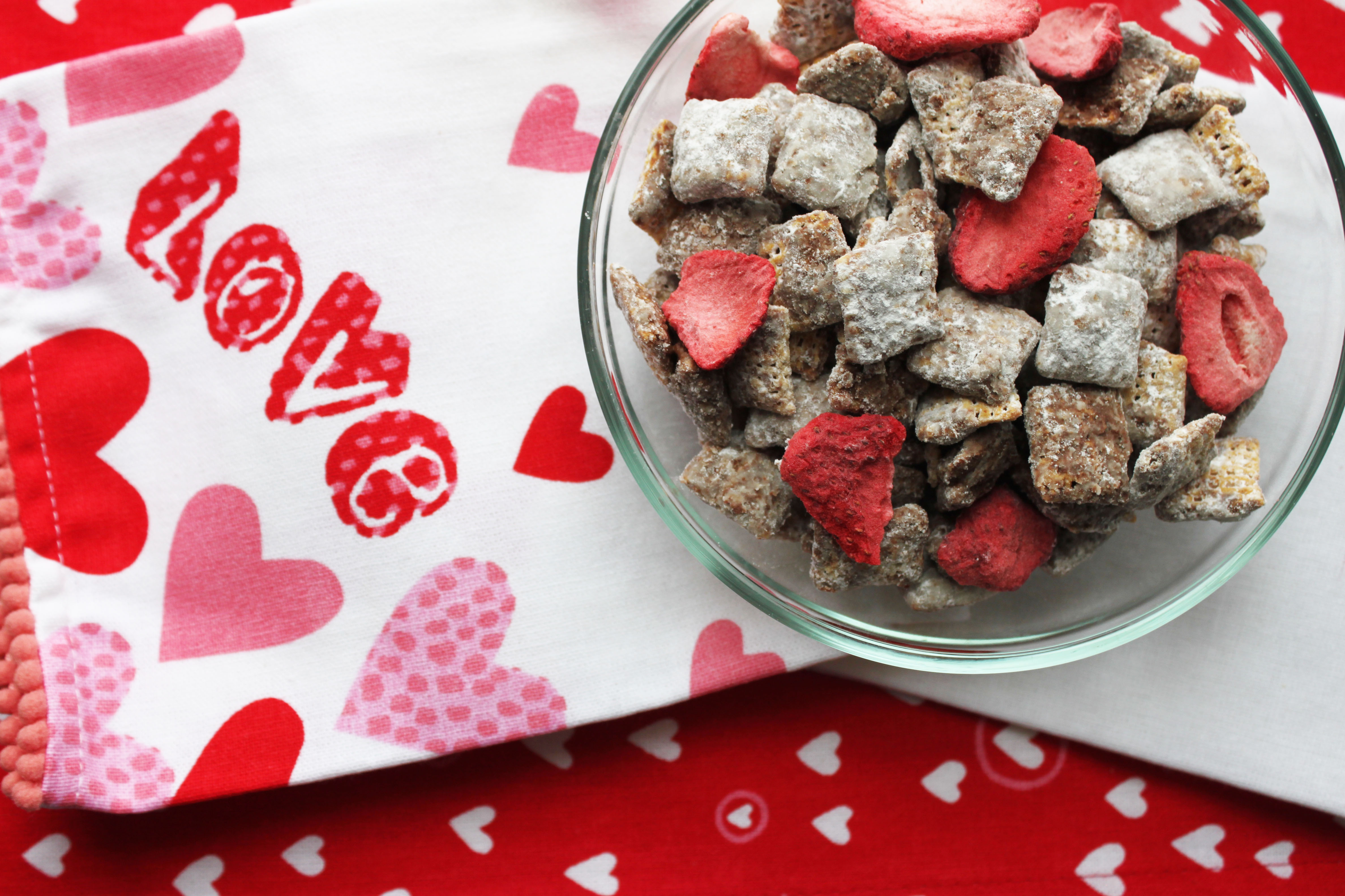 Valentine S Day Puppy Chow Without Peanut Butter Gluten Free Dairy Free Soy Free Nut Free Recipe,What Are Chicken Potstickers