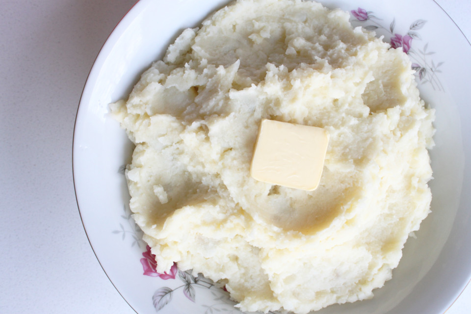 Mashed Potatoes with Butter Substitute